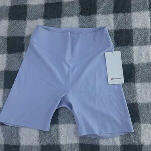 lululemon athletica Women's Light Purple Bike Shorts